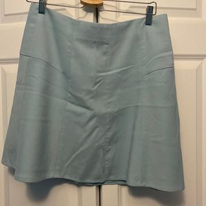 Loft Sky Blue Skirt size 8